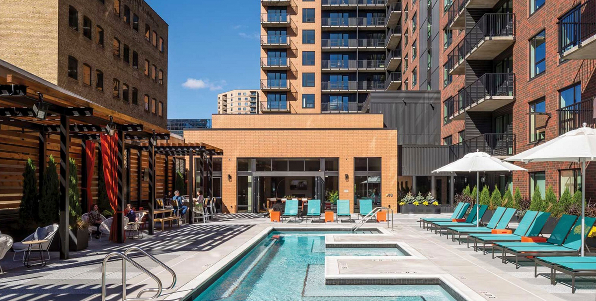 The Grand Mill District apartments in Minneapolis MN