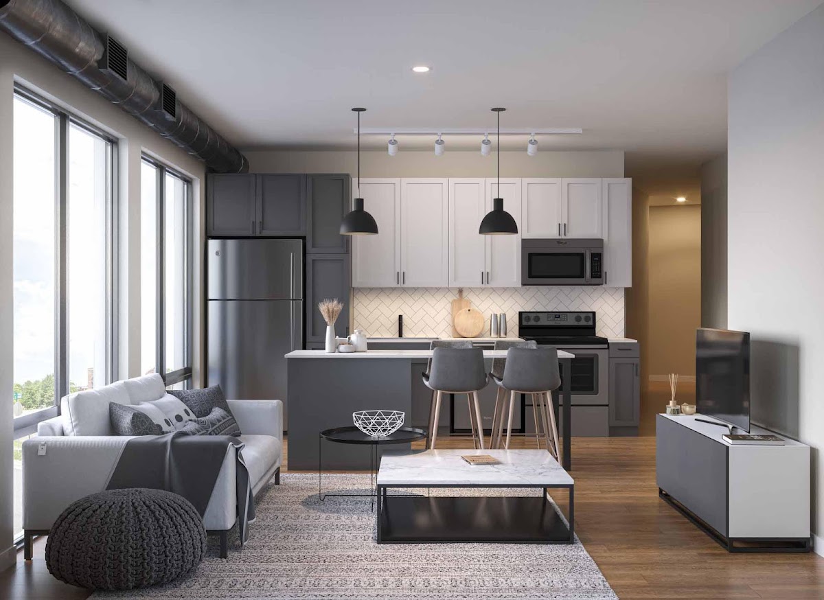 The Station at Malcolm Yards apartments in Minneapolis, MN