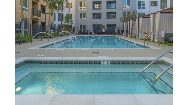 Baker Block apartments in Costa Mesa, CA