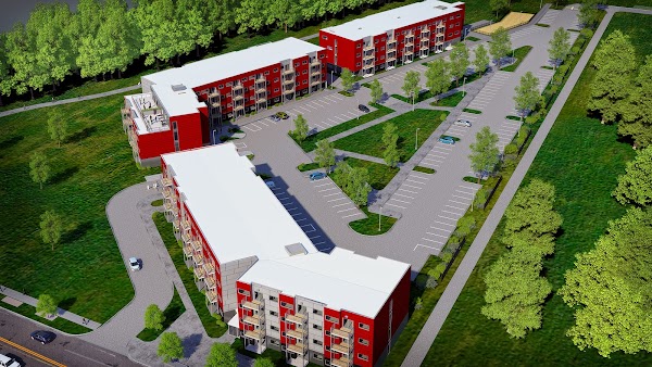The Residences at River View apartments in Des Moines, IA