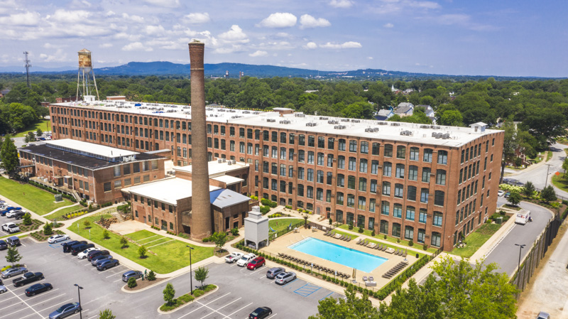 West Village Lofts at Brandon Mill apartments in Greenville, SC