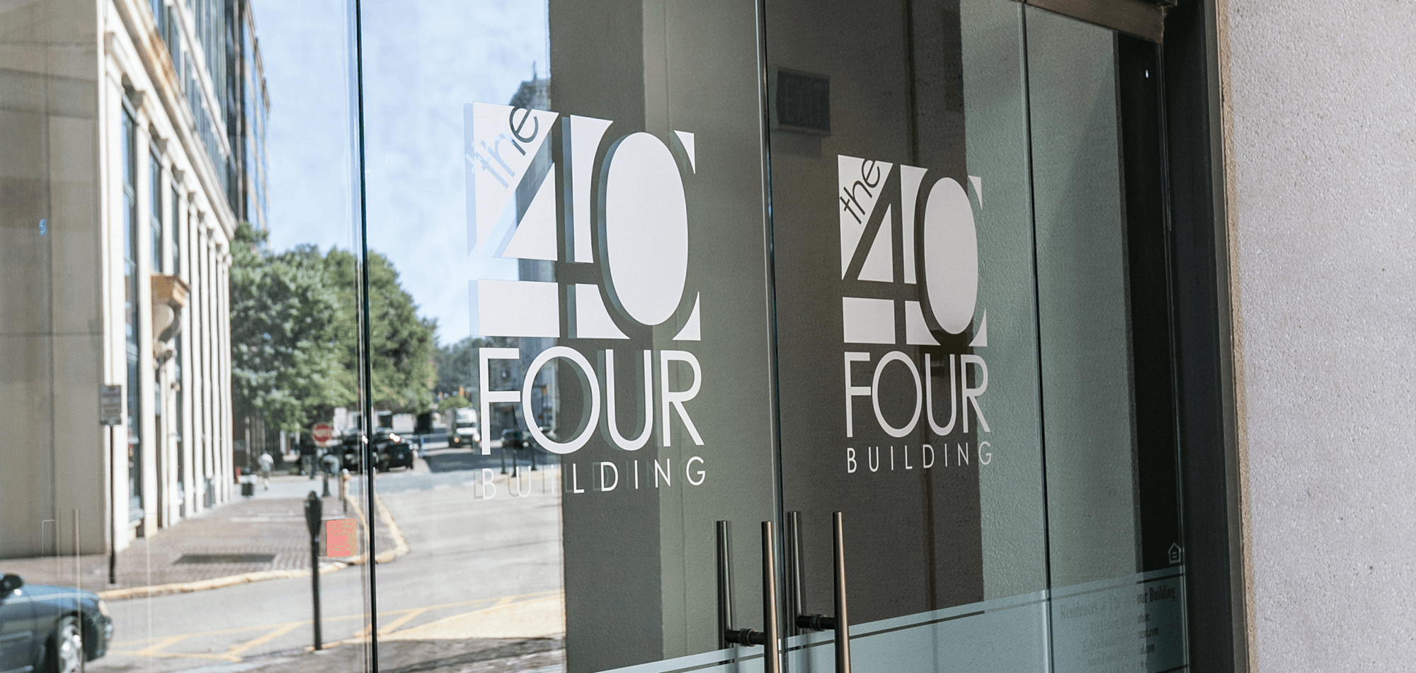 The 40 Four Building apartments in Montgomery, AL