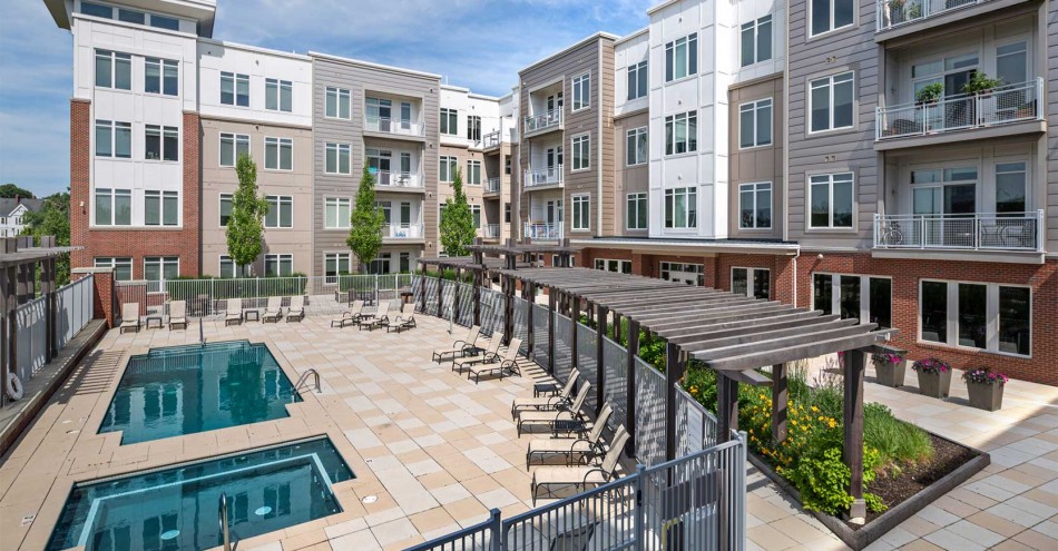 Arcadia at River's Edge apartments in Medford, MA