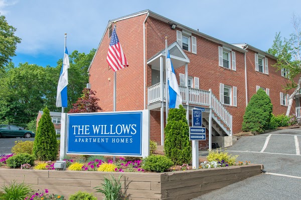 The Willows apartments in Agawam, MA